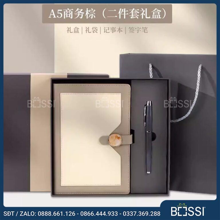 Bộ quà tặng sổ bút GS01 Bộ quà tặng sổ bút GS01