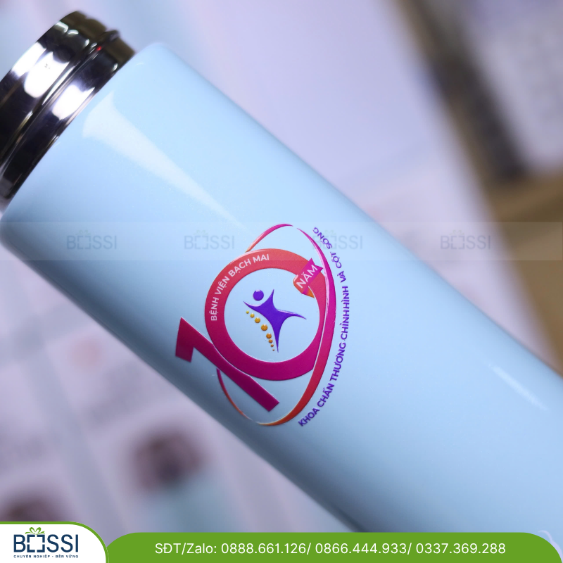 BGN 500ml inox304 nhiệt độ in logo Rikkei