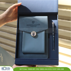 Giftset Sổ Bút logo BRIGHTON COLLEGE VIETNAM