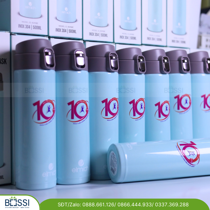 BGN 500ml inox304 nhiệt độ in logo Rikkei