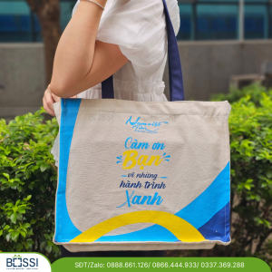 Túi Tote Vải Logo Namviettour