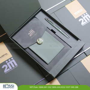 Giftset Sổ Bút logo 2M