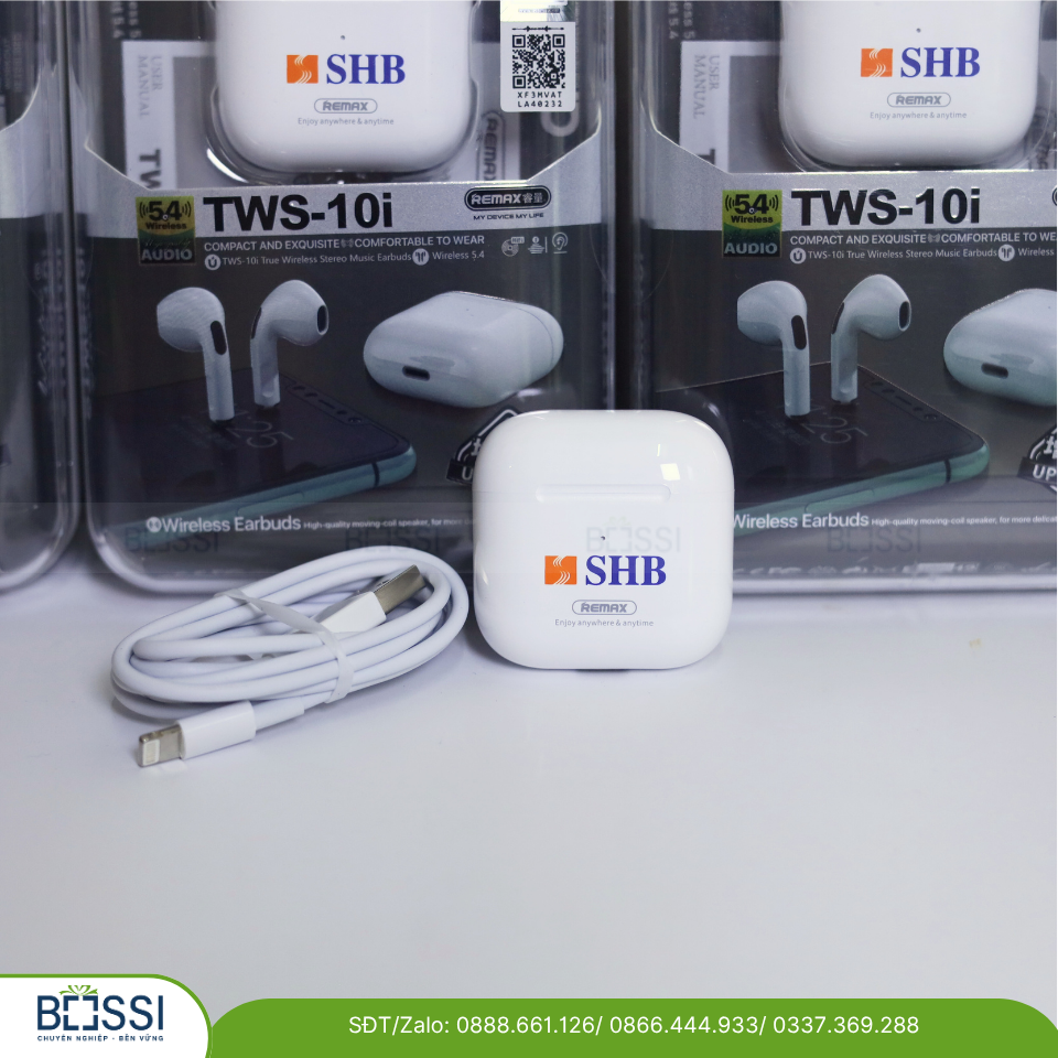 Tai nghe Bluetooth in logo SHB
