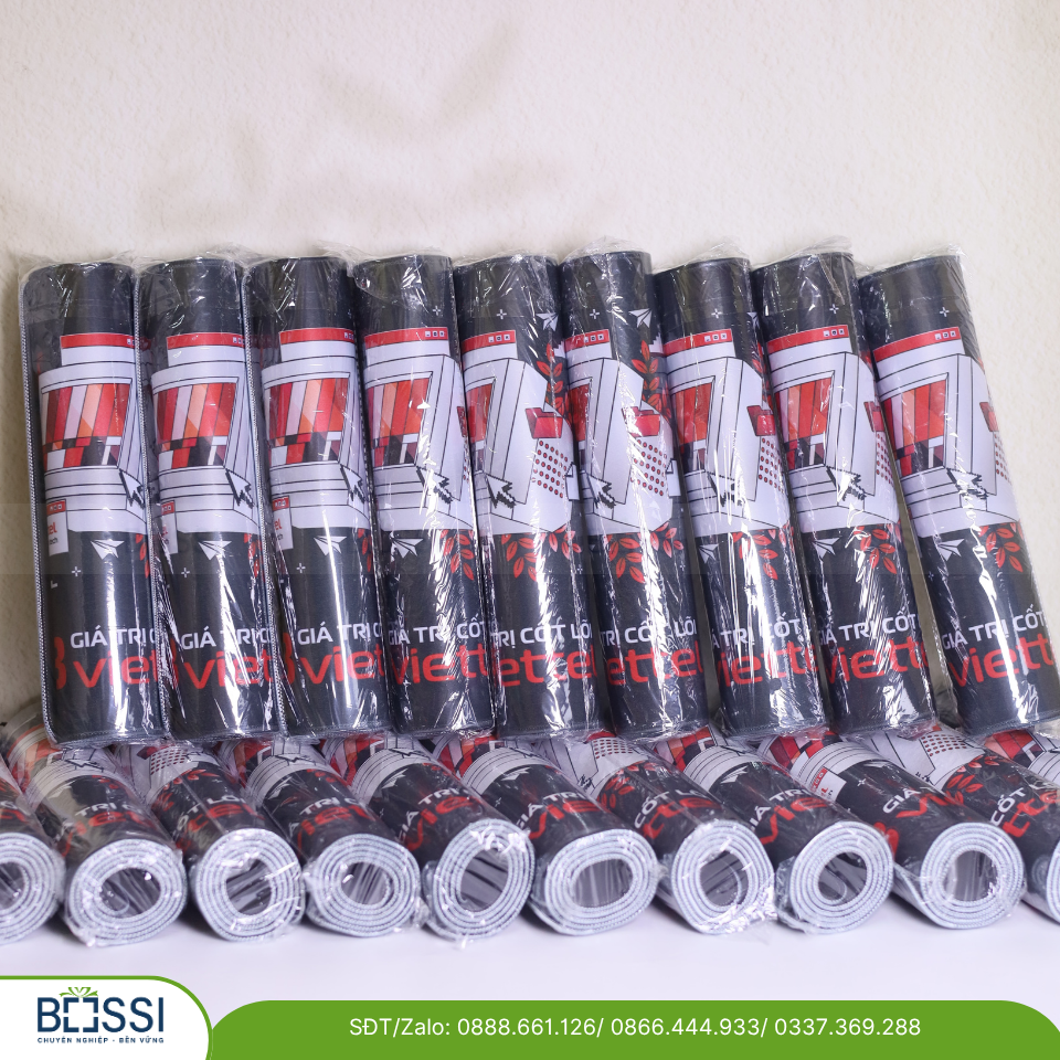 Sổ tay kế hoạch 365 ngày in logo unicharm Lót chuột in logo Viettel