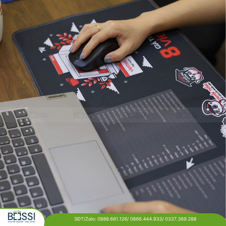 Sổ tay kế hoạch 365 ngày in logo unicharm Lót chuột in logo Viettel