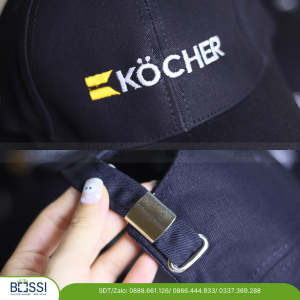 Mũ lưỡi trai in logo KOCHER