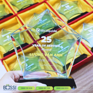 Cúp Pha Lê Vinh Danh Air Liquide