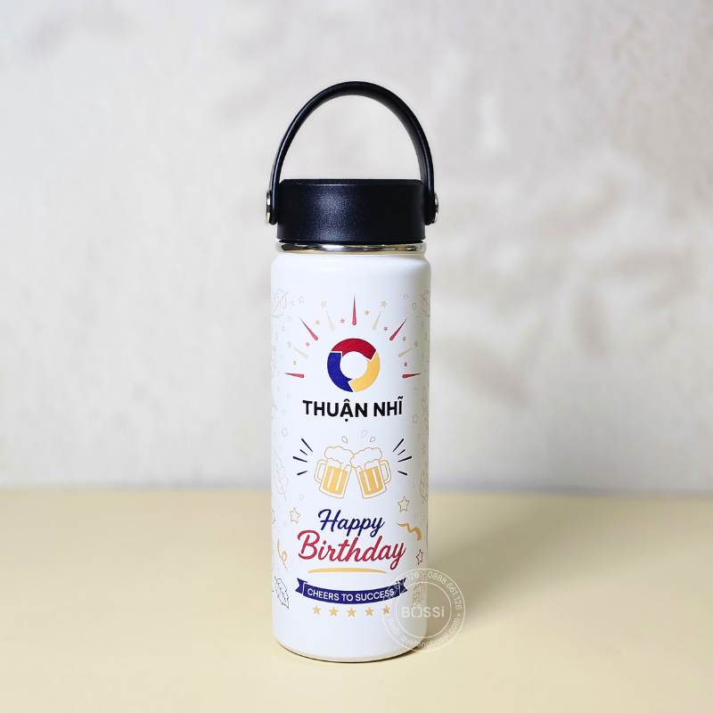 Bình Giữ Nhiệt In Logo Thuận Nhĩ