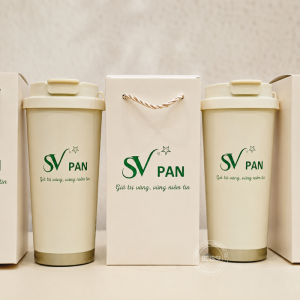 Bình Giữ Nhiệt In Logo SV PAN